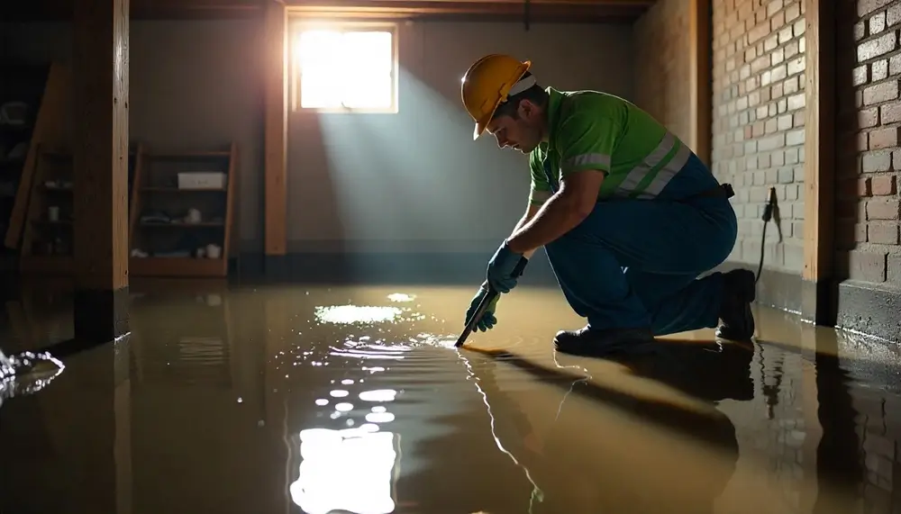 Professional water damage restoration services in Molino, FL